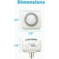thumbnail image 3 of Q6914 Mechanical Timer for Low Voltage Landscape Lighting Transformer, 3 of 8