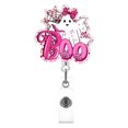 thumbnail image 1 of PEIXUN Adorable Halloween Acrylic Badge Reel With Retractable And 360° Rotating Clip Perfect For Anyone, 1 of 9