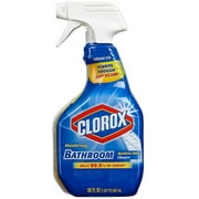Clorox Disinfecting Bleach Free Bathroom Cleaner Trigger Spray 30 oz (Pack of 4)