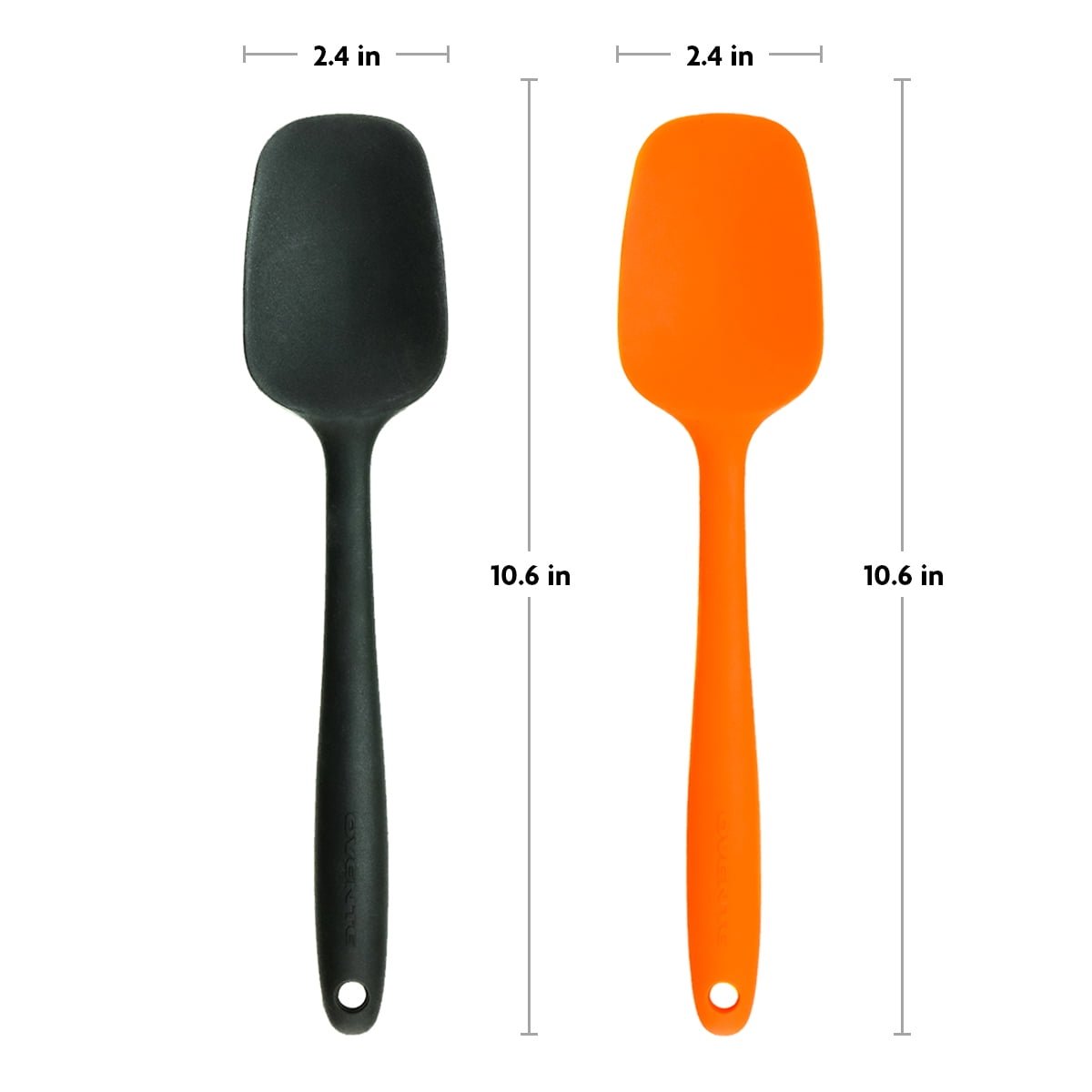 OVENTE Green Non-Stick Silicone Spatula Set with Heat Resistant and  Stainless Steel Core (Set of 5) SP12305G - The Home Depot