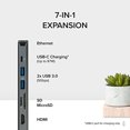 thumbnail image 1 of Adaptador multipuerto USB C Hub 7 en 1 conectable con Ethernet - Compa, 1 of 2