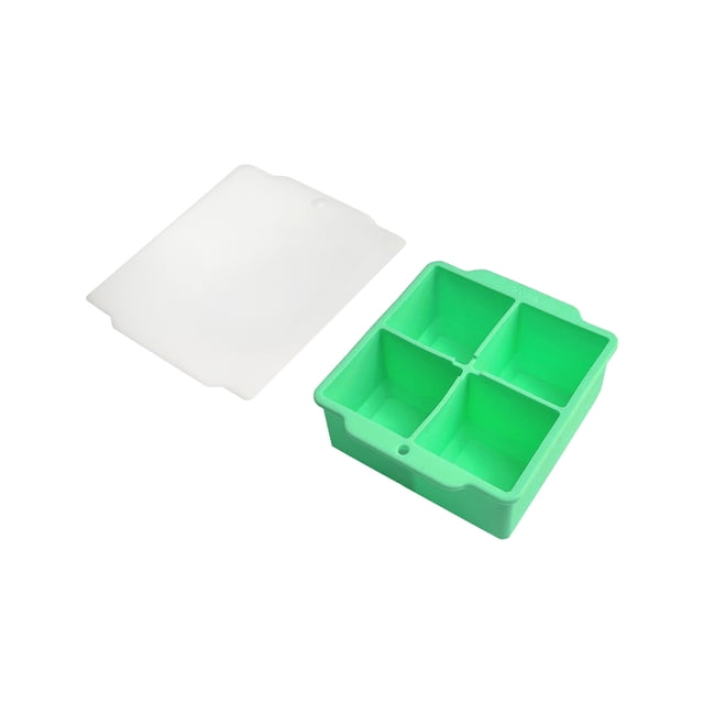 Buy 2 get 10% off Silicone Ice Molds 2 Inch, Large Ice Trays, Big Ice Molds With Removable Lids,BPA-Free & Easy Release And Stackable Flexible Ice Tray For Whiskey,Cocktail