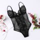 thumbnail image 3 of Gibobby Conjunto de lencería Sujetador + tangas Lencería Leotardo Up Romper Ropa de dormir Nuevo Mono Tops Sexy Body Encaje Mujeres Íntimos(Negro, XL), 3 of 5