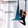 thumbnail image 4 of Kit de hamacas aéreas para yoga y seda Aerial Silk & Yoga Swing VEVOR de 8 m, 4 of 9