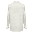 thumbnail image 4 of MEICHEN Women's American 250 Printed Casual Sweatshirt Top Retro Long Sleeve 250th Anniversary Button Up Shirt, 4 of 5