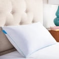 thumbnail image 3 of Almohada LINENSPA Memory Foam Triturado Gel Fresco, Estándar blanco King Linenspa Memory Foam Triturado, 3 of 5