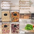 thumbnail image 2 of Contenedores de almacenamiento de alimentos Wildone, grandes, 5.2 litros/175 oz, 4 piezas, 2 of 6
