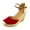 Red, variant on fukaraa Comfort Slide Sandals for Women Fashion Solid Color Hollow Out Casual Breathable Slippers Shoes