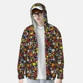 thumbnail image 3 of Picia Spring And Summer Flowers Women's Men's UPF 50+ Sun Protection Hoodie Shirt Long Sleeve SPF Fishing Outdoor UV Hiking Lightweight Shirts-Medium, 3 of 9