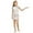 1-Silver215, variant on Byoo Toddler Girls One-Shoulder Gown Carnival Sequin Solid Color Kids Wrap Dresses Comfort Active Dress Black