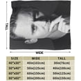 thumbnail image 3 of Tom Hiddleston Blanket Bedding Fleece Blanket Soft Throw Blankets Lightweight Anti-Static Blanket - 3 Sizes, 3 of 5