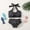 czb# Black132, variant on CUZIBR Baby Girl Swimsuit Ruffled Halter Neck Bow Stylish Polka Dot Bikini Set Beach Wear 2 Piece Popular Swimsuit,Black,18-24 Months
