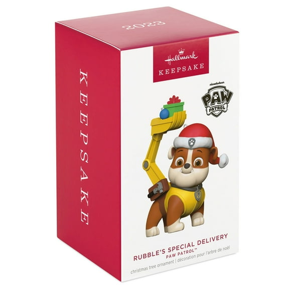 Paw Patrol™ Rubble's Special Delivery Ornament