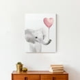 thumbnail image 4 of Creative Products Baby Elephant With Balloon 16x20 Canvas Wall Art, 4 of 5