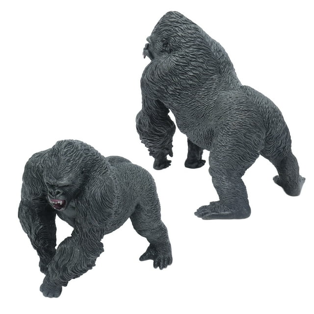 Modelo animal, figura de chimpancé realista, juguete de chimpancé de plástico, juguetes de animales, valor inmejorable