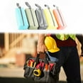 thumbnail image 4 of 5X Tote Bag Zippered Pack Large Capacity Tools Fine Workmanship Wear-resistance Convenience Storage Bags Hardware Organizer Container Blue Large Size, 4 of 8
