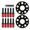 thumbnail image 3 of Adaptateur de Roue, Kit d'Espacement de Moyeu 5x112mm pour Modification de Véhicule Remplacement pour Noir, Bleu, Rouge, 3 of 8
