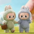 thumbnail image 4 of Labubu The Monsters Have A Seat Summer Party Macaron Series Plush -DADA-Beige Labubu, 4 of 5