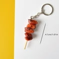 thumbnail image 4 of 10Pcs Ornaments Food Model Fun Simulation Imitation Skewers Baking String Pendant Girl Creative Decor Key Chain Random Style, 4 of 19