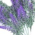 thumbnail image 4 of 1 Branch Lavender Flower Cloth Artificial artificial flowers Artificial Flowers Home Decorations Wedding Fake Simulation Flowers, 4 of 4