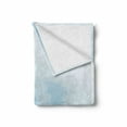 thumbnail image 2 of Nautical Soft Flannel Fleece Throw Blanket, Monochrome Anchor Illustration Deep down in the Sea Bottom Be Strong and Stable, Cozy Plush for Indoor and Outdoor Use, 50" x 60", Pale Blue, by Ambesonne, 2 of 6