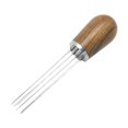 thumbnail image 3 of Herramientas portátiles para remover café, multiusos, profesionales, prácticas, con mango de madera. Marrón sin Base, 3 of 8