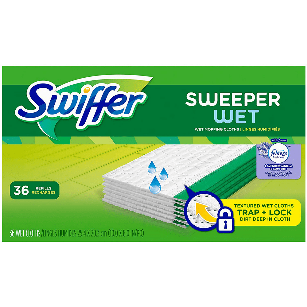 sweeper wet mopping cloths