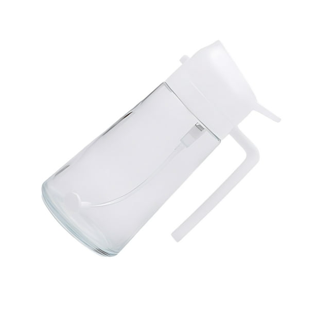 Injueey El rociador de aceite sin BPA de vidrio garantiza una preparación de alimentos saludable y segura, botella para cocinar, ensaladas con Cocina y Comedor