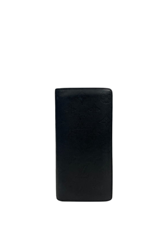 Pre-Owned LOUIS VUITTON Louis Vuitton Wallet M62900 Portefeuille Brazza Monogram Shadow Long...