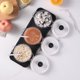thumbnail image 4 of Three-Piece Kitchen Set with Tray Moisture-Proof Sealed Seasoning Jar Salt Shaker with Spoon Lid Seasoning Box, WSX 9024736119431, 4 of 5