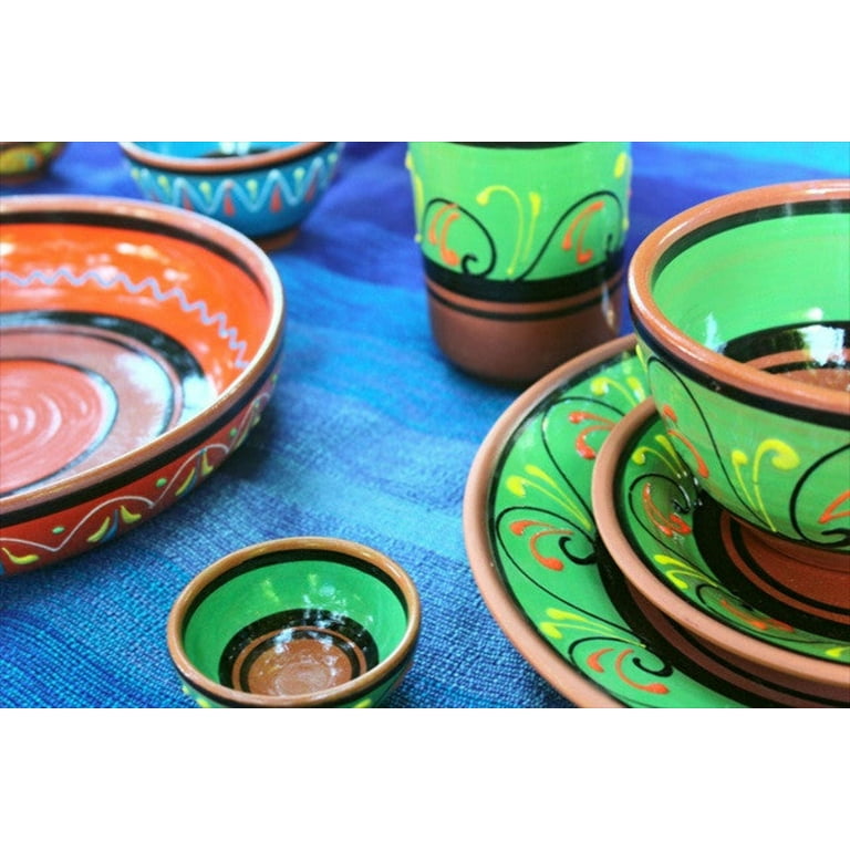 Cactus Canyon Ceramics Spanish Terracotta 5-Piece Small Dinner