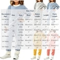 thumbnail image 4 of Acaics Girls' 2 Piece Ribbed Tracksuit Set: Color Block Crew Neck Long Sleeve Cuffed Jogger Outfit, Soft Daily Loungewear for Girls Ages 6 Months–6, 4 of 7