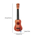 thumbnail image 4 of Meggemo Gift 16.1 Inch Simulation Ukulele Toy - Four-String Playable Small Guitar, Early Education Music Instrument for Creative Exploration, 4 of 6