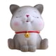 thumbnail image 1 of Figura de gato, estatua, alcancía, festival, regalo, almacenamiento, botella, decoración del hogar, encantadora Ojos cerrados, 1 of 9