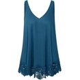 thumbnail image 1 of HSHDLDF Camisole Ample en Dentelle Grande Taille pour Femmes, 1 of 3
