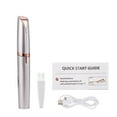 thumbnail image 1 of CkeyiN Mini Electric Eyebrow Trimmer with LED Light Rechargeable Multifunctional Trimmer, for Trimming Leg Hair, Hand Hair, Lip Hair, Eyebrows, 1 of 8