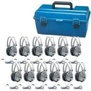 Hamilton LCP/12/SC7V Lab Pack; 12 Sc7v Deluxe Headphones In A Carry Case