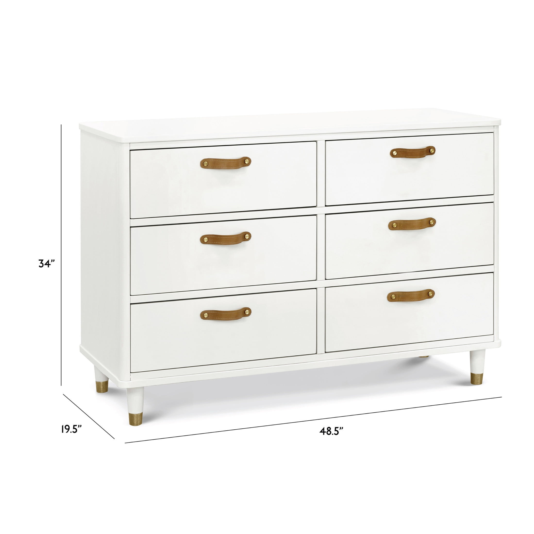 Namesake Tanner 6-Drawer Assembled Dresser
