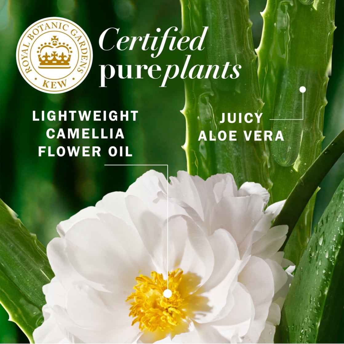 Herbal Essences Leave in Conditioner, Aloe and Camellia Flower Oil, Certified Pure Plants, 7.6 fl oz