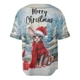 thumbnail image 2 of Merry Christmas Sphynx Enjoys Catmas Winter Xmas Holiday All Over Print 3D Baseball Shirt Cat Lover Kitten Owner Gifts Idea Softball Sport - 02022, 2 of 6