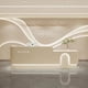 thumbnail image 3 of Hotel Conference Reception Desks Beauty Advisory Service Wooden Outdoor Reception Desks Cabinet Recepcion Mostrador Furniture My Lux Decor Round, 3 of 7