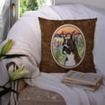 thumbnail image 3 of Carolines Treasures Boxer Fabric Decorative Pillow 14Hx14W multicolor, 3 of 4