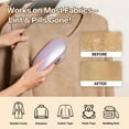 thumbnail image 5 of Fabric Shaver and Electric Lint Remover,USB Rechargeable Sweater Defuzzer ,Remove Clothes Fuzz, Lint Balls, Pills, Bobbles, 5 of 8