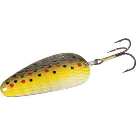 Cyclone Wobbler Casting/Trolling Spoon 1 1/2 1/6 oz Brown Trout