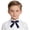 blue, variant on Purcolt Boys Pre-tied Tie Elegant Comfortable Adjustable Ties Toddler Tie for School Uniforms Party Graduation