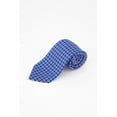 thumbnail image 2 of Tommy Hilfiger Men's Classic Snowflake Neat Silk Twill Tie Blue Size Regular, 2 of 3