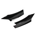 thumbnail image 3 of Front Bumper Diffuser, Front Bumper Lip Kit 2 Pcs Glossy Black  for Car, 3 of 7