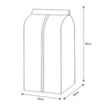 thumbnail image 5 of Hanging Clothes Dust Cover Dustproof Clothes Dust Bag Wardrobe Storage Organizer, 5 of 5