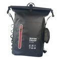 thumbnail image 4 of Mochila de senderismo de gran capacidad, elegante, con correas ajustables, práctica bolsa de viaje para deportes al libre y desplazamientos. Negro, 4 of 8