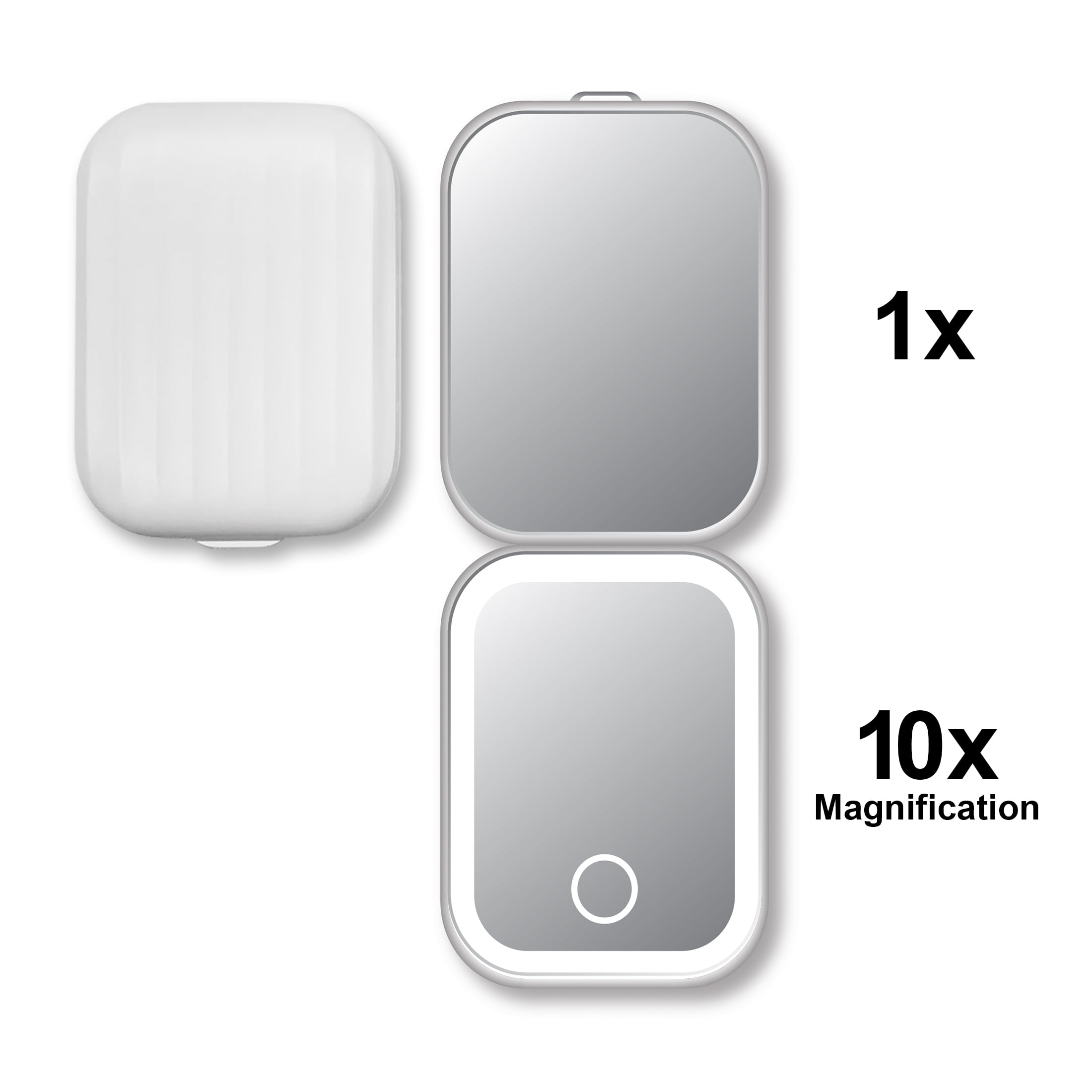 Smartpoint LED Double Sided Compact Mirror
